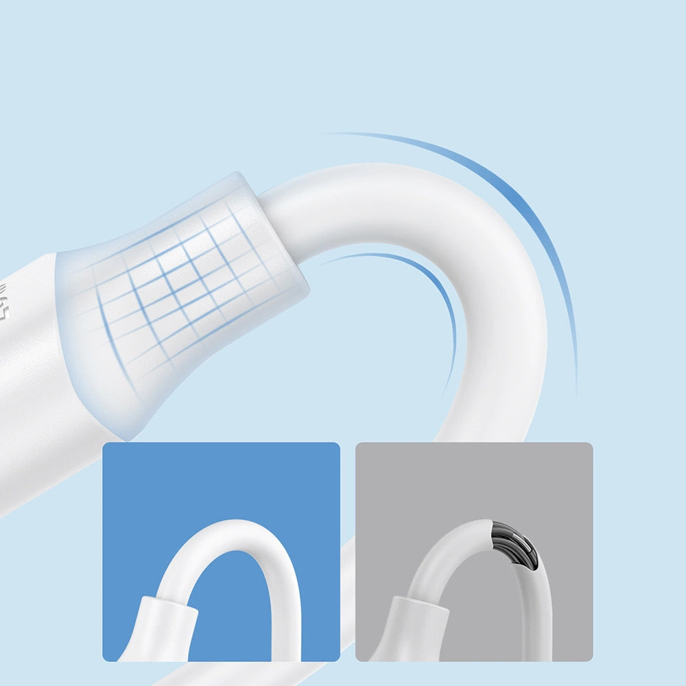 Καλώδιο Δεδομένων και Φόρτισης USB-C - USB-C Joyroom S-A9, 60W, 1m, Λευκό
