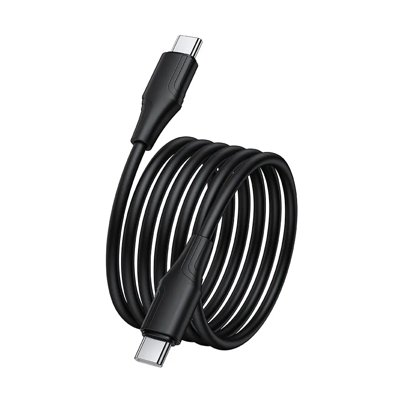 Καλώδιο Δεδομένων και Φόρτισης USB-C - USB-C HOCO X124, 60W, 1m, Μαύρο