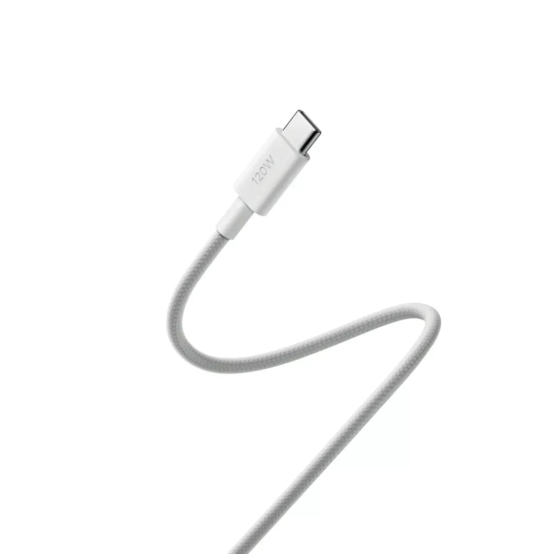 Καλώδιο Δεδομένων και Φόρτισης USB-C - USB-C Xiaomi, 120W, 1m, Λευκό BHR087KGL
