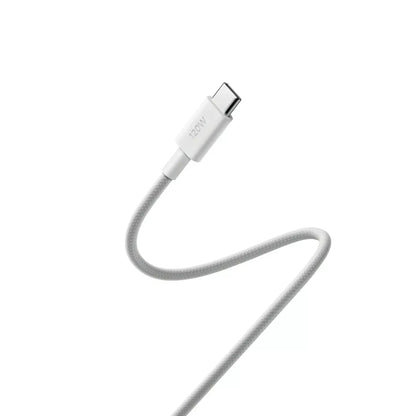 Καλώδιο Δεδομένων και Φόρτισης USB-C - USB-C Xiaomi, 120W, 1m, Λευκό BHR087KGL