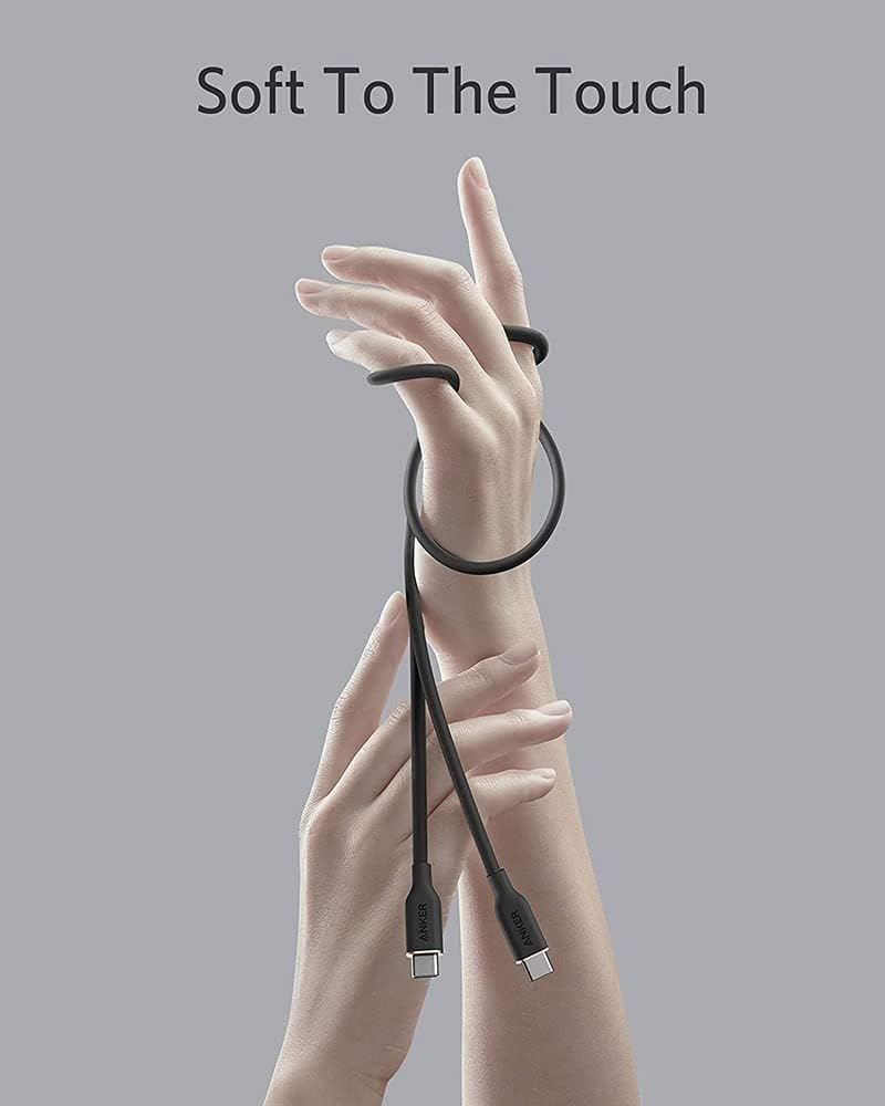 Καλώδιο Δεδομένων και Φόρτισης USB-C - USB-C Anker PowerLine III, 100W, 0.9m, Μαύρο A8552H11