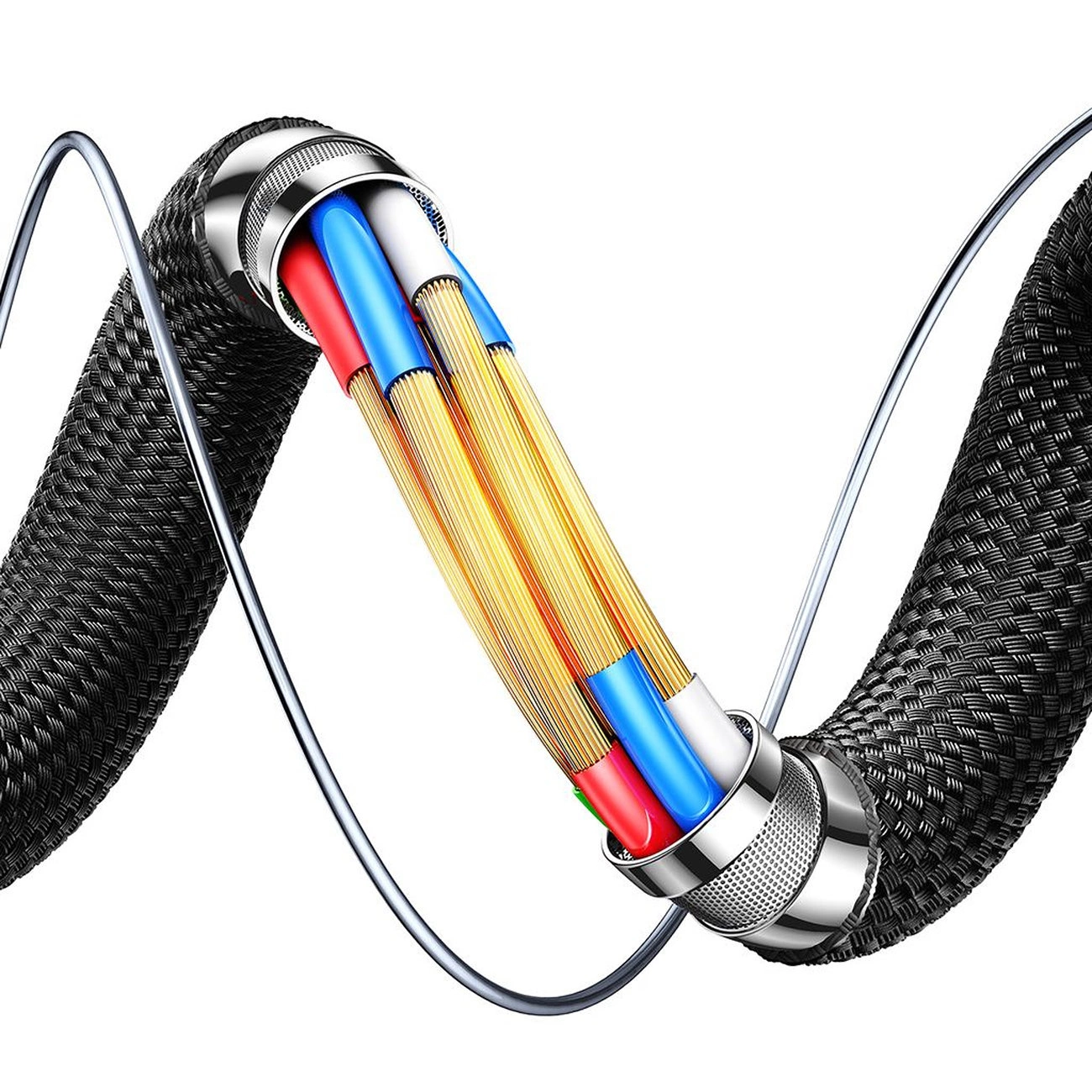 Καλώδιο Δεδομένων και Φόρτισης USB-A - USB-C Joyroom S-A60 StarTalk, 18W, 1.2m, Μαύρο