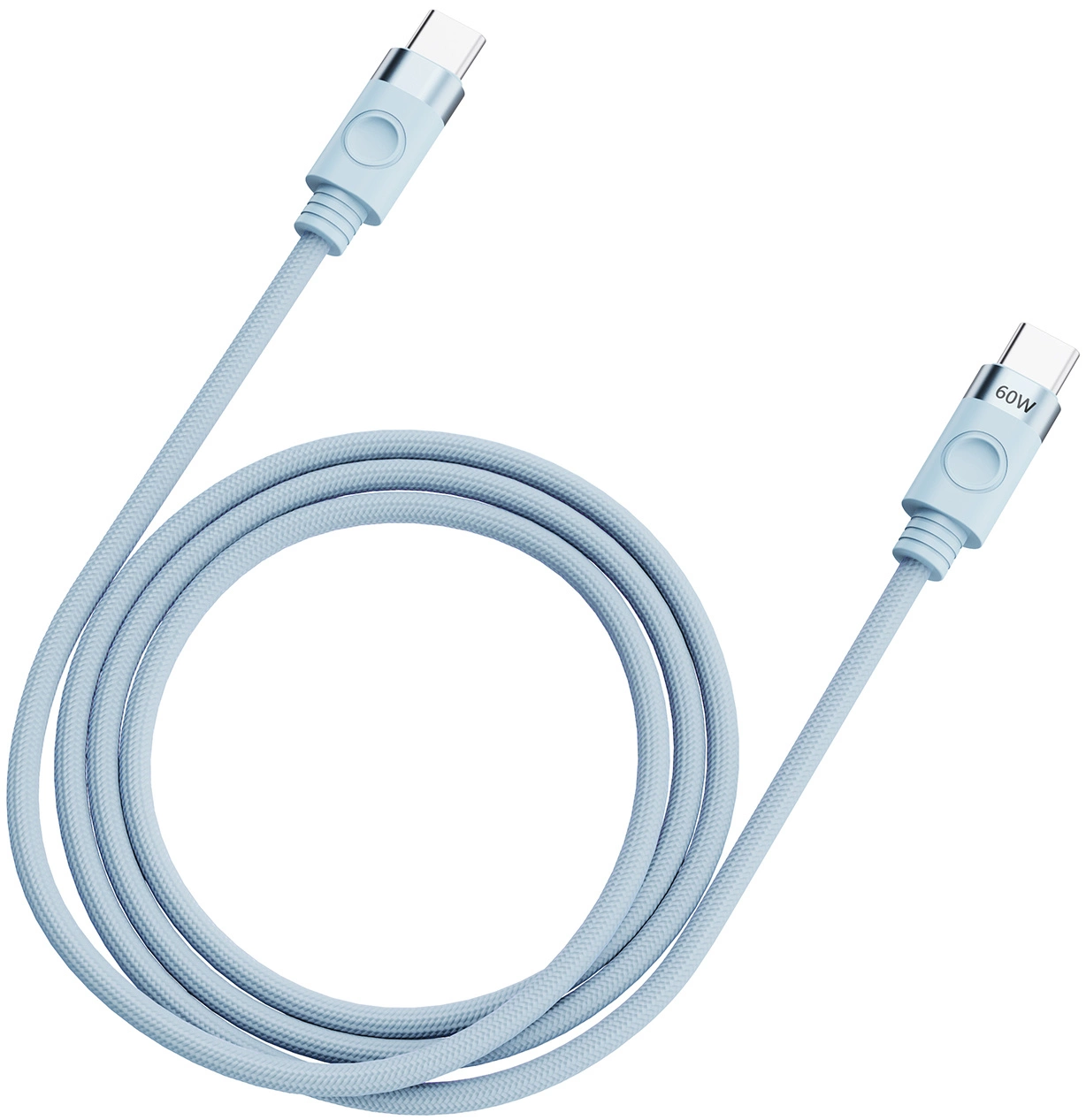 USB-C Data and Charging Cable - USB-C Orico CDX, 60W, 1m, Blue