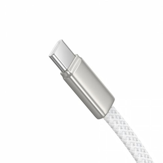 Καλώδιο Δεδομένων και Φόρτισης USB-C - USB-C HOCO X125, 60W, 1m, Λευκό
