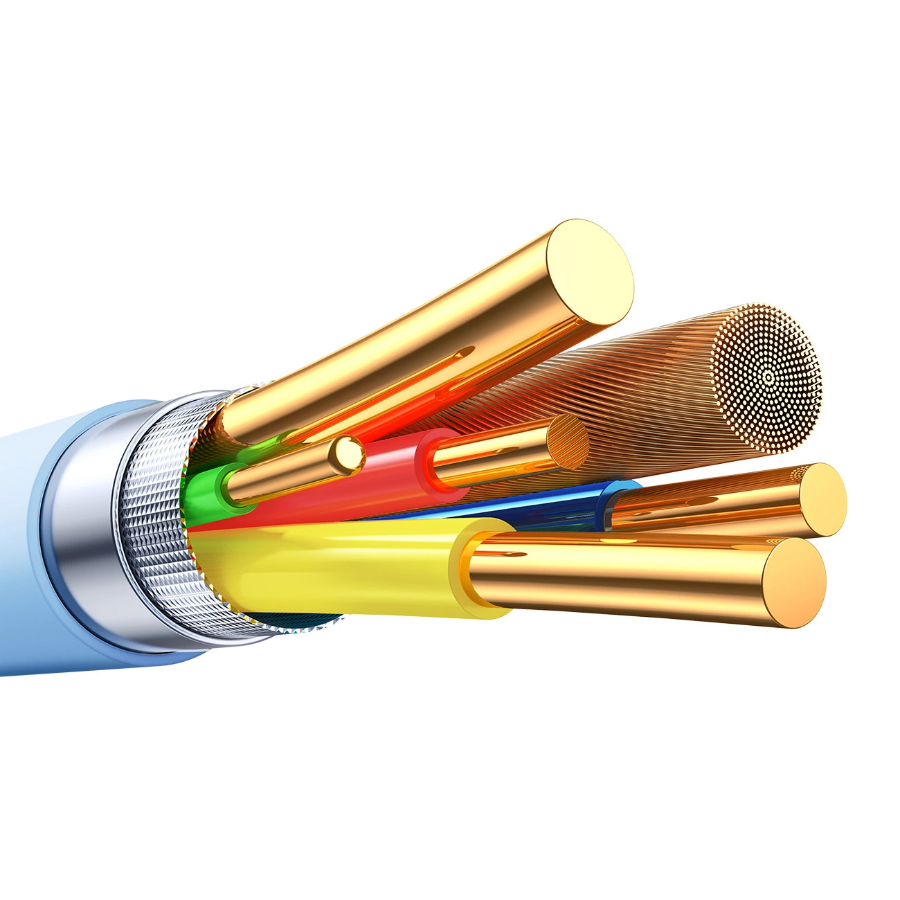 Καλώδιο Δεδομένων και Φόρτισης USB-C - USB-C Joyroom S-A59 Vibrant, 60W, 1.2m, Μπλε