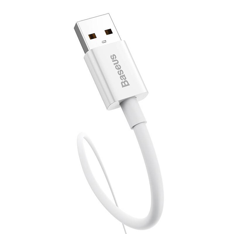 Καλώδιο Δεδομένων και Φόρτισης USB-A - USB-C Baseus Superior Series, 100W, 1m, Λευκό P10320102214-01