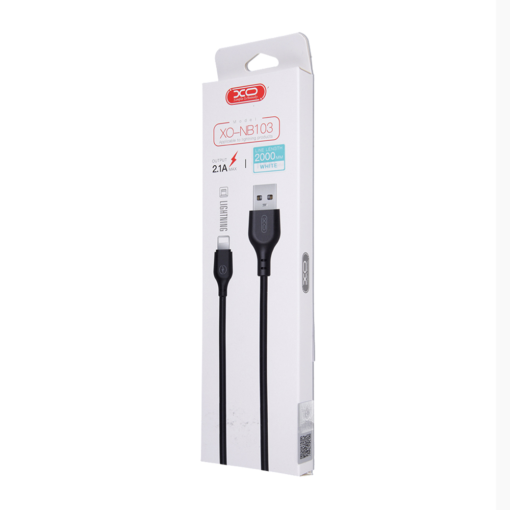 Καλώδιο Δεδομένων και Φόρτισης USB-A - microUSB XO Design NB103, 18W, 1m, Λευκό