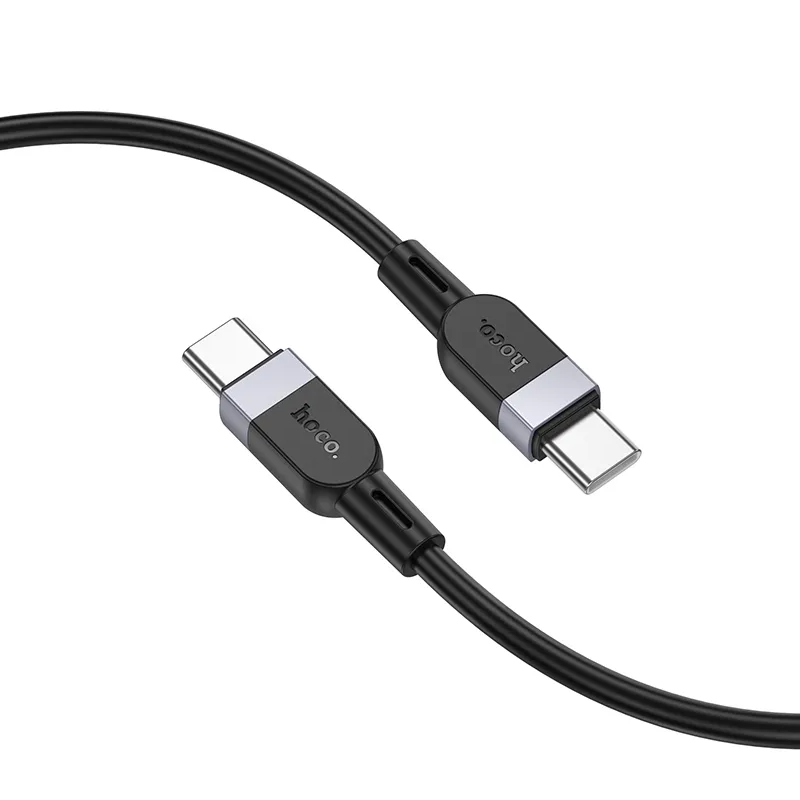 USB-C Data and Charging Cable - USB-C HOCO X109, 60W, 3m, Black