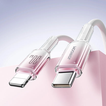 USB-C to Lightning Data and Charging Cable Joyroom S-A42, 30W, 1.2m, White
