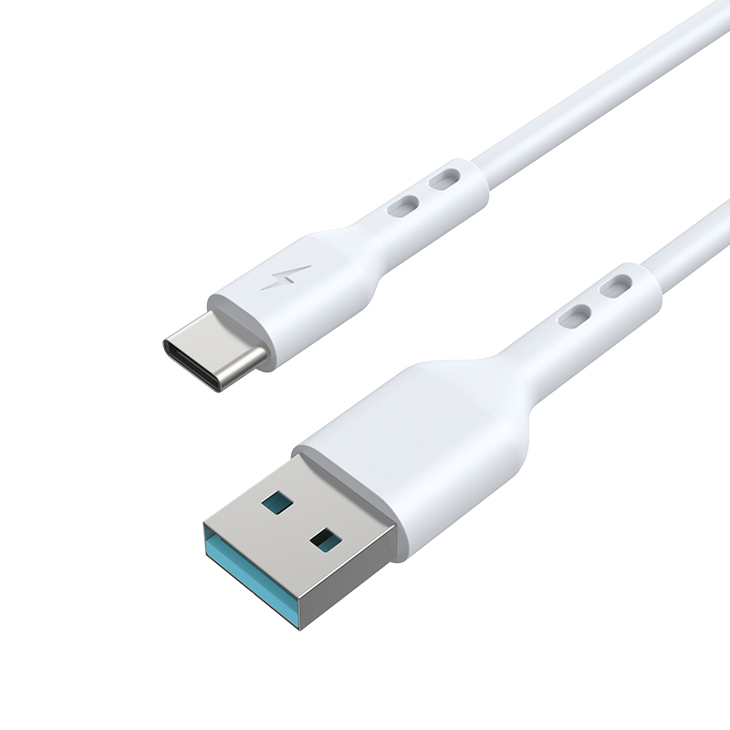 Καλώδιο Δεδομένων και Φόρτισης USB-A - USB-C BWOO BO-X172C-2M, 15W, 2μ, Λευκό