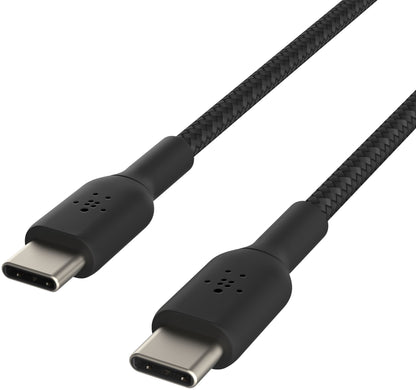 Καλώδιο Δεδομένων και Φόρτισης USB-C - USB-C Belkin BoostCharge Pro, 60W, 2m, Μαύρο CAB004bt2MBK