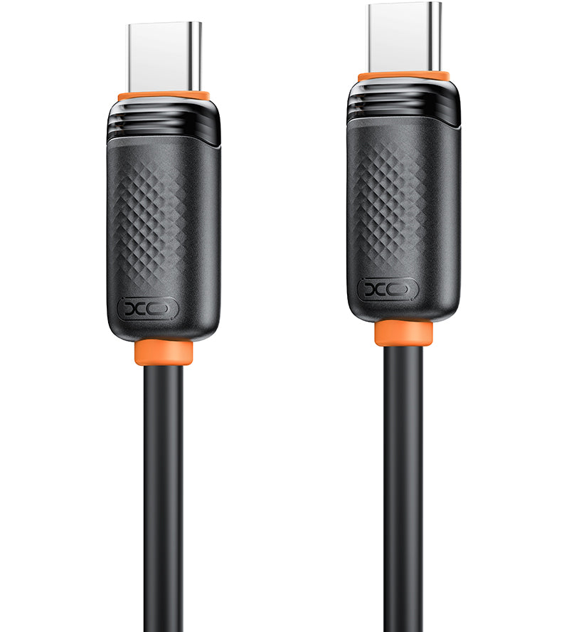 Καλώδιο Δεδομένων και Φόρτισης USB-C - USB-C XO Design NB-Q302B, 60W, 1μ, Μαύρο