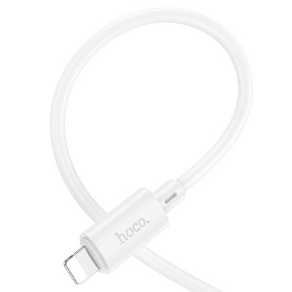 Καλώδιο Δεδομένων και Φόρτισης USB-A - Lightning HOCO X88, 18W, 2m, Λευκό