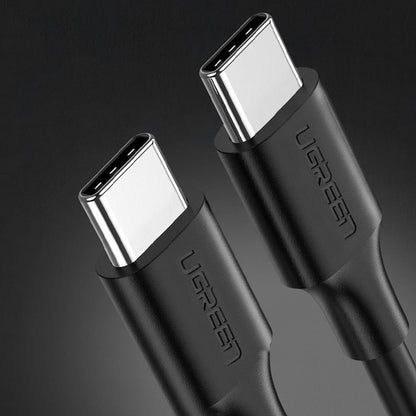 Καλώδιο Δεδομένων και Φόρτισης USB-C - USB-C UGREEN US286, 60W, 1m, Μαύρο