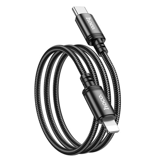 Καλώδιο Δεδομένων και Φόρτισης USB-C - Lightning HOCO X89, 20W, 1m, Μαύρο