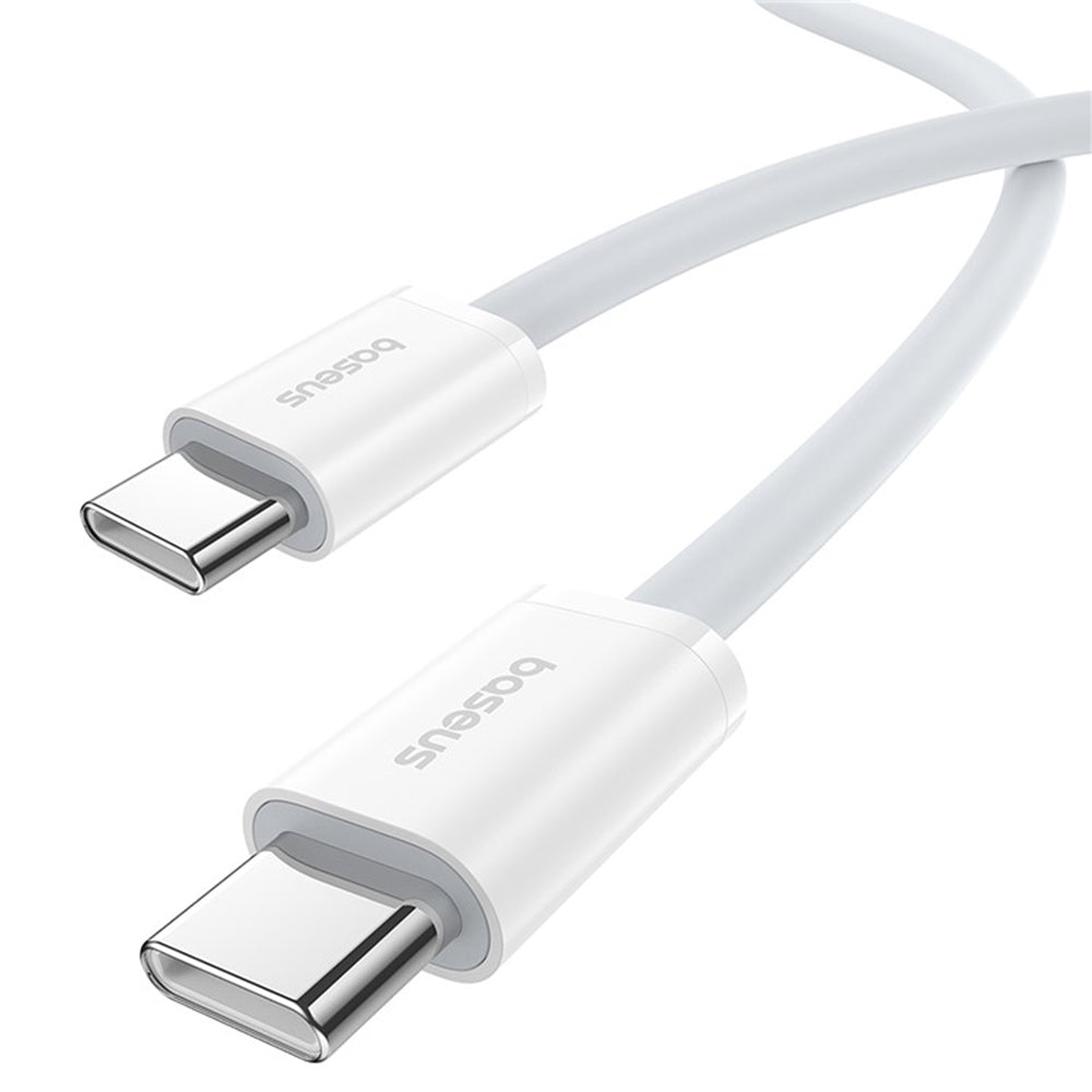 Καλώδιο Δεδομένων και Φόρτισης USB-C - USB-C Baseus Superior Series 2, 30W, 2m, Λευκό P10365200211-01