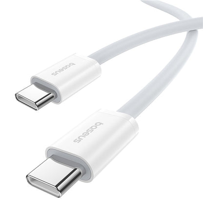 Καλώδιο Δεδομένων και Φόρτισης USB-C - USB-C Baseus Superior Series 2, 30W, 2m, Λευκό P10365200211-01