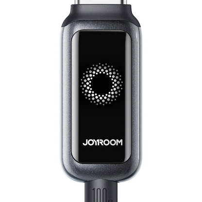 Καλώδιο Δεδομένων και Φόρτισης USB-A - USB-C Joyroom S-A55 StarFlight Display, 66W, 1.2m, Μαύρο