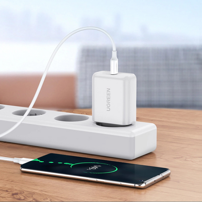 Καλώδιο Δεδομένων και Φόρτισης USB-C - USB-C UGREEN US264, 60W, 0.5m, Λευκό
