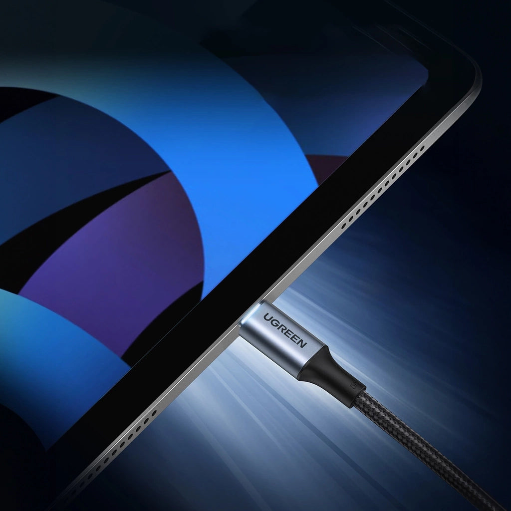 Καλώδιο Δεδομένων και Φόρτισης USB-C - USB-C UGREEN US316, 100W, 0.5m, Γκρι