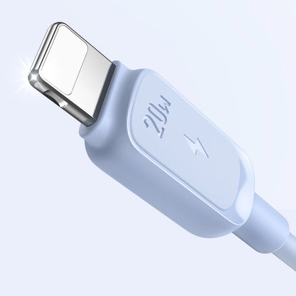 Καλώδιο Δεδομένων και Φόρτισης USB-C - Lightning Joyroom S-A14, 20W, 1.2m, Μπλε