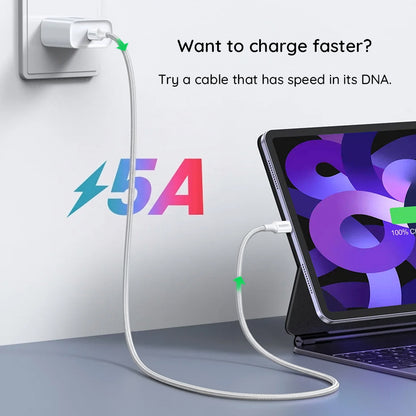 Καλώδιο Δεδομένων και Φόρτισης USB-C - USB-C UGREEN L502, 100W, 1m, Πορτοκαλί