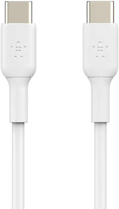 Καλώδιο Δεδομένων και Φόρτισης USB-C - USB-C Belkin BoostCharge, 60W, 2m, Λευκό CAB003bt2MWH