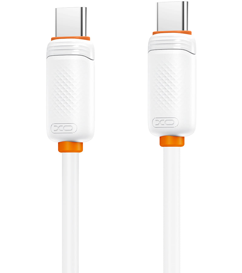 USB-C Data and Charging Cable - USB-C XO Design NB-Q302B, 60W, 1m, White