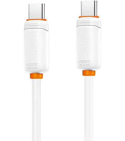 USB-C Data and Charging Cable - USB-C XO Design NB-Q302B, 60W, 1m, White