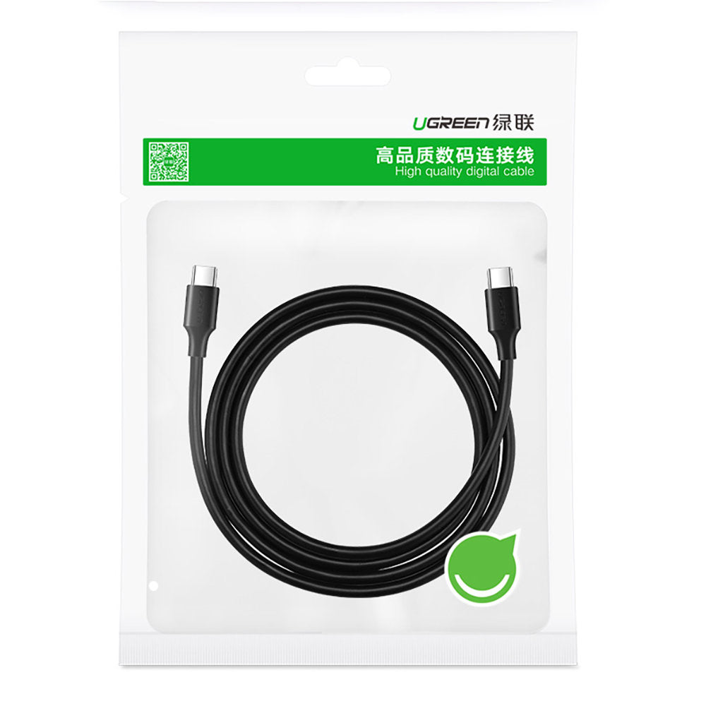 Καλώδιο Δεδομένων και Φόρτισης USB-C - USB-C UGREEN US286, 60W, 1m, Μαύρο