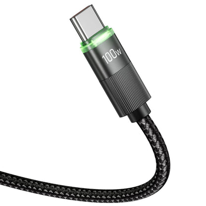 Καλώδιο Δεδομένων και Φόρτισης USB-C - USB-C Tech-Protect UB20T Ultraboost, 100W, 1.8m, Μαύρο