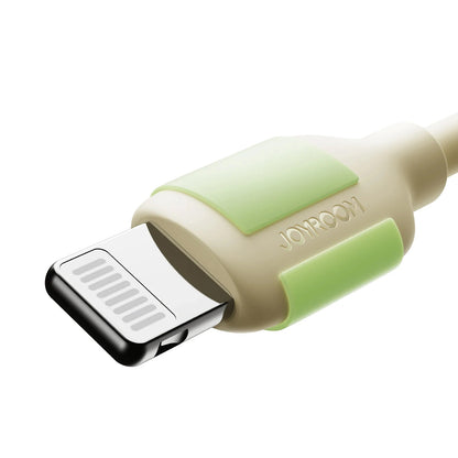 Καλώδιο Δεδομένων και Φόρτισης USB-C - Lightning Joyroom S-A53, 30W, 1.2m, Μπεζ