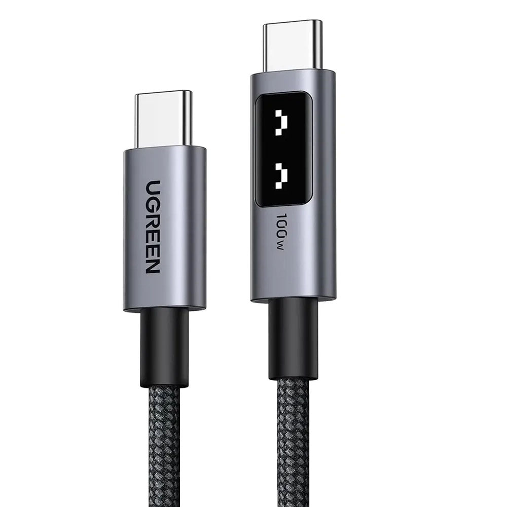 Καλώδιο Δεδομένων και Φόρτισης USB-C - USB-C UGREEN L509, 100W, 0.5m, Γκρι