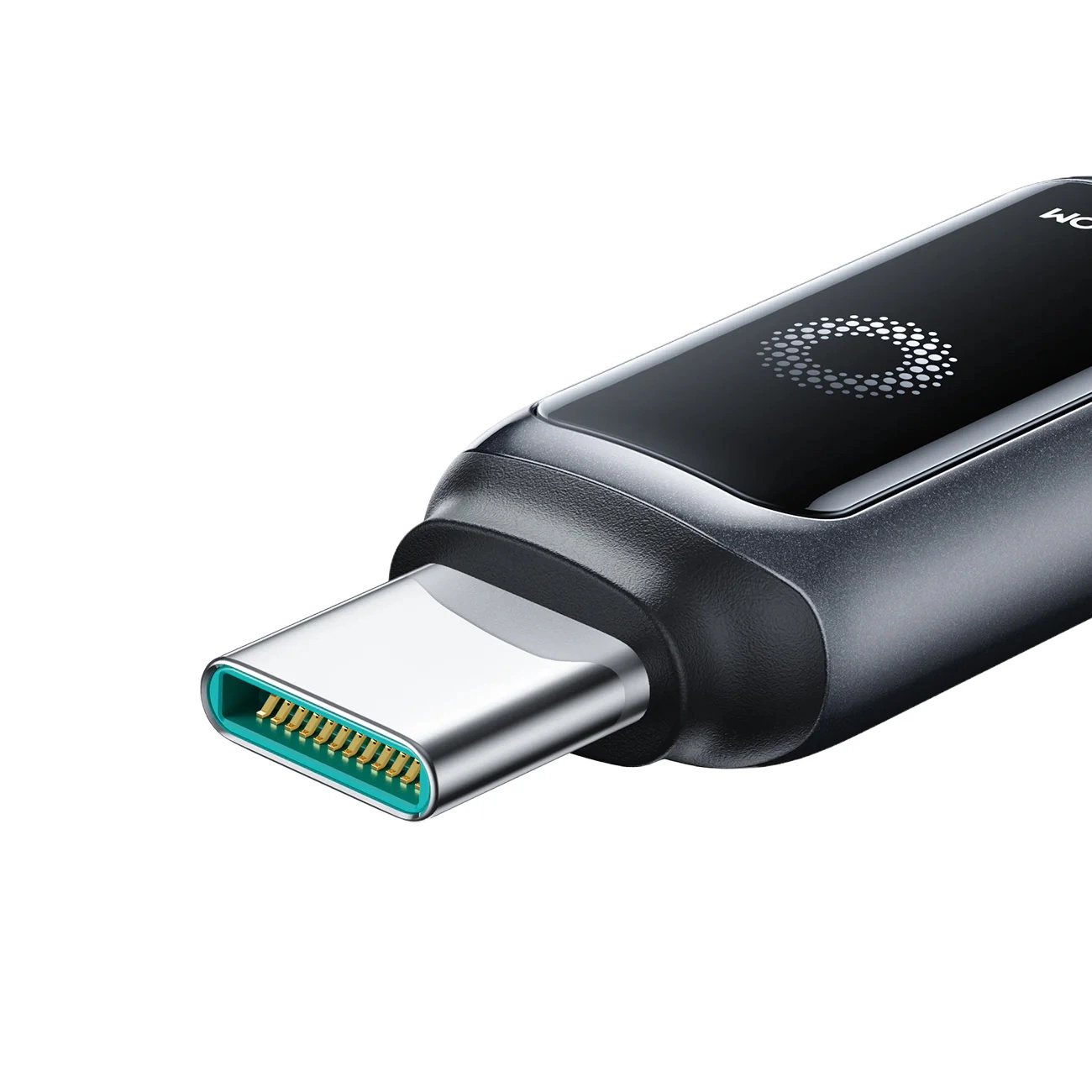 Καλώδιο Δεδομένων και Φόρτισης USB-A - USB-C Joyroom S-A55 StarFlight Display, 66W, 1.2m, Μαύρο