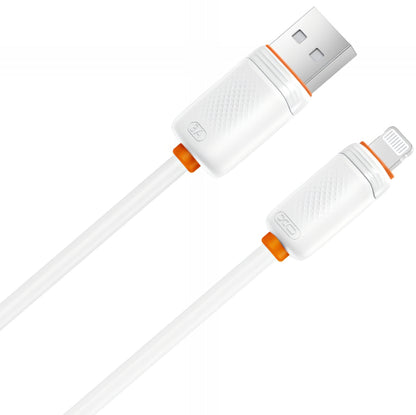 USB-A to Lightning Data and Charging Cable XO Design NB302, 18W, 1m, White