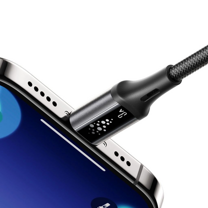 Καλώδιο Δεδομένων και Φόρτισης USB-A - Lightning Joyroom S-A60 StarTalk, 18W, 1.2m, Μαύρο