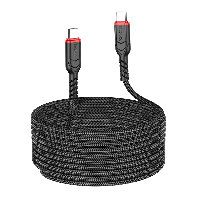 USB-C Data and Charging Cable - USB-C HOCO X59 Victory, 60W, 3m, Black