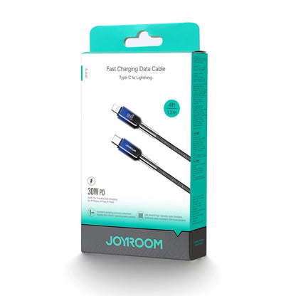 USB-C to Lightning Data and Charging Cable Joyroom S-A42, 30W, 1.2m, Black