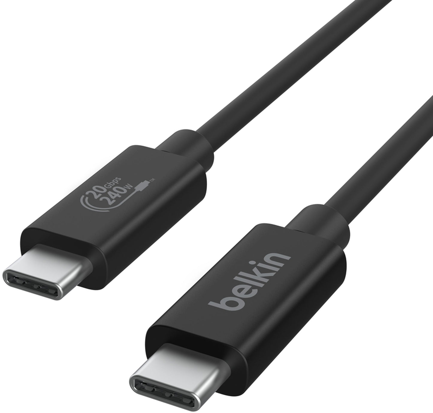 Καλώδιο Δεδομένων και Φόρτισης USB-C - USB-C Belkin Connect, 240W, 2m, Μαύρο INZ004bt2MBK