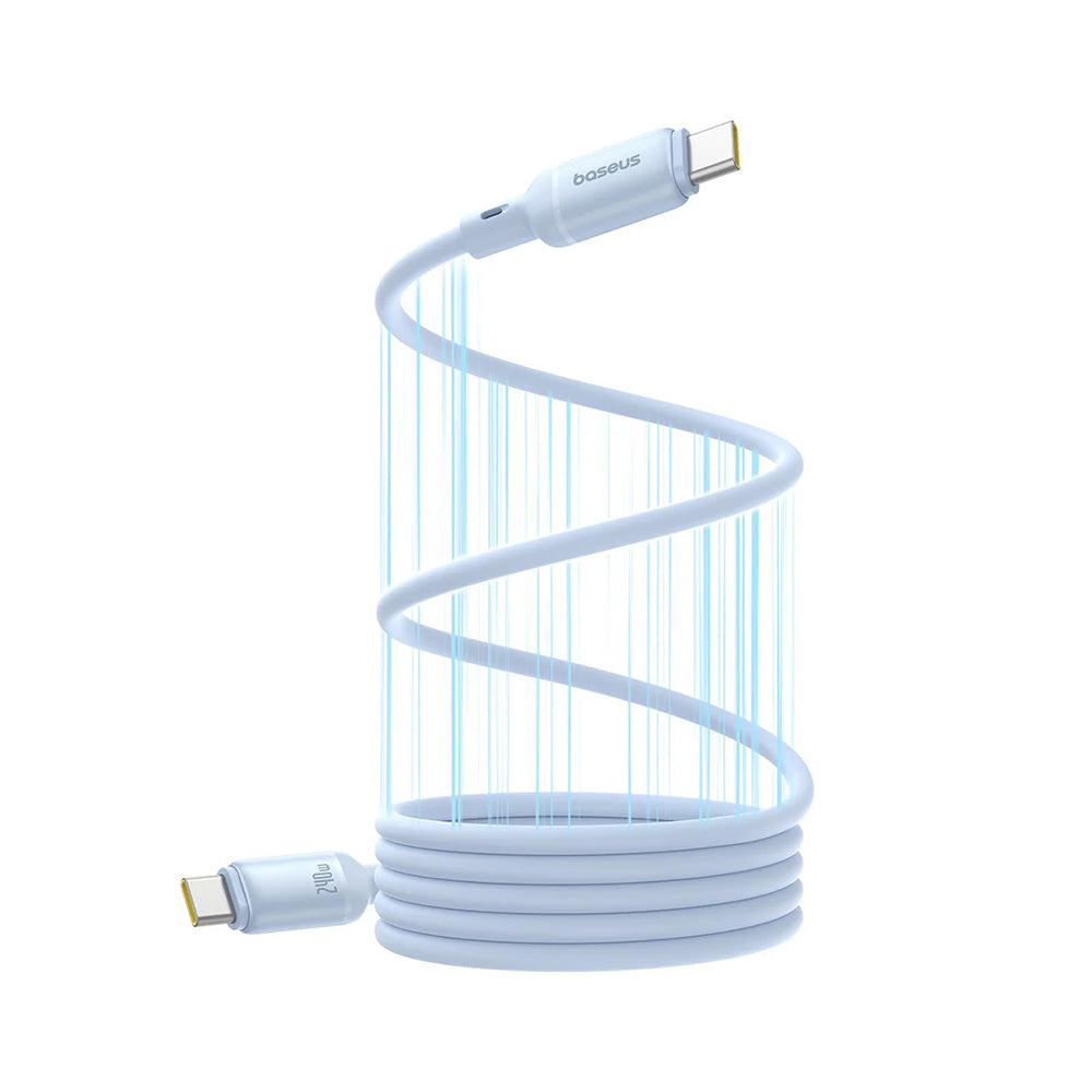 Καλώδιο Δεδομένων και Φόρτισης USB-C - USB-C Baseus PicoGo, 240W, 1m, Μπλε P10376800311-00