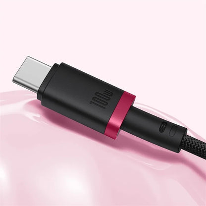 USB-C Data and Charging Cable - USB-C Baseus Dura Series, 240W, 1m, Red P10377803U03-01