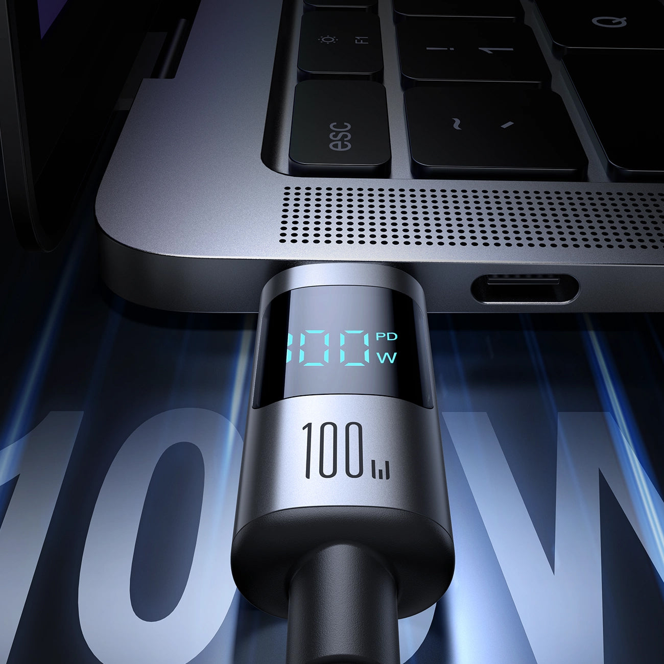 Καλώδιο Δεδομένων και Φόρτισης USB-C - USB-C Joyroom S-A16 Pro Prism Display, 100W, 1.2m, Μαύρο