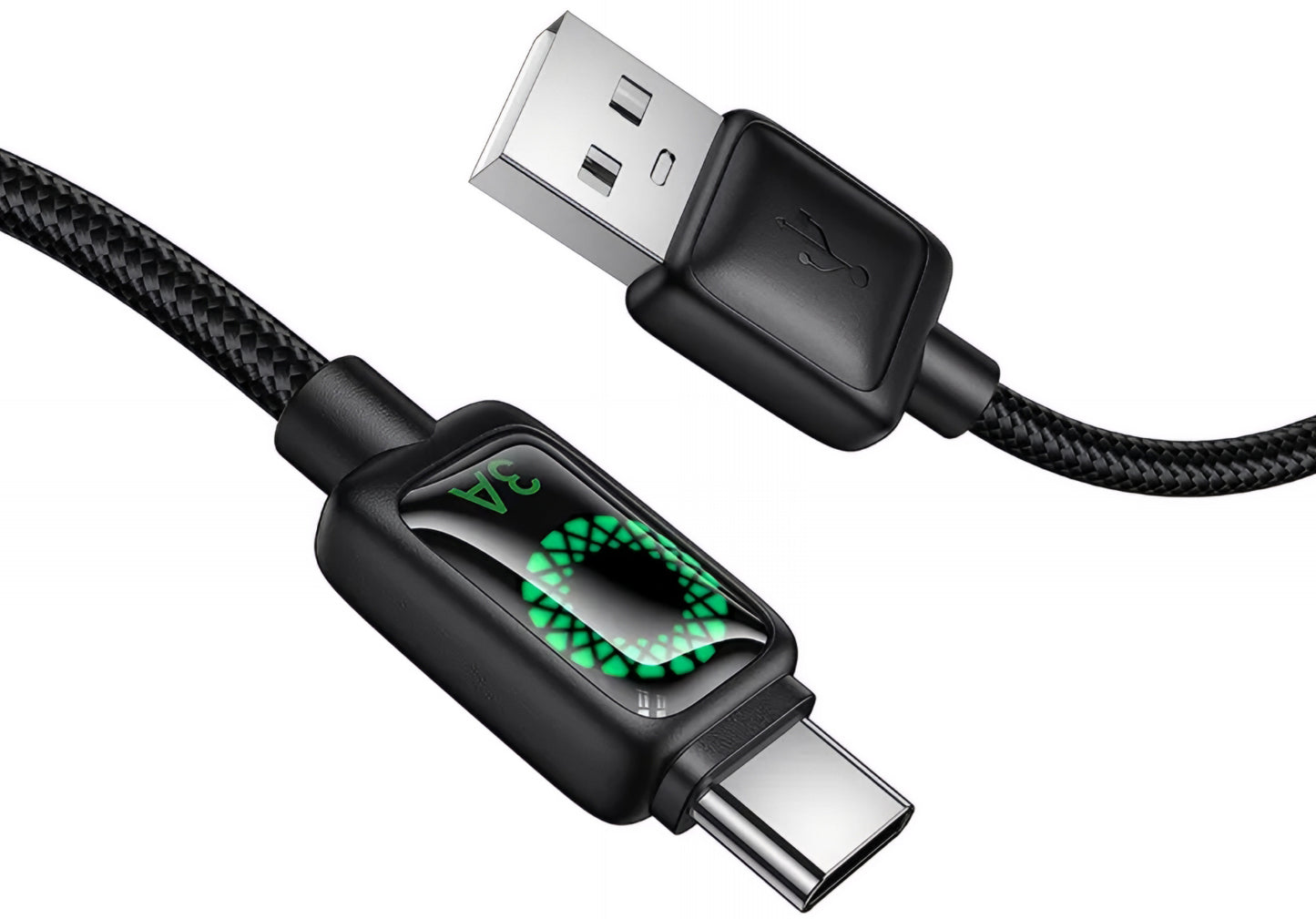 Καλώδιο Δεδομένων και Φόρτισης USB-A - USB-C HOCO U146, 36W, 1.2m, Μαύρο