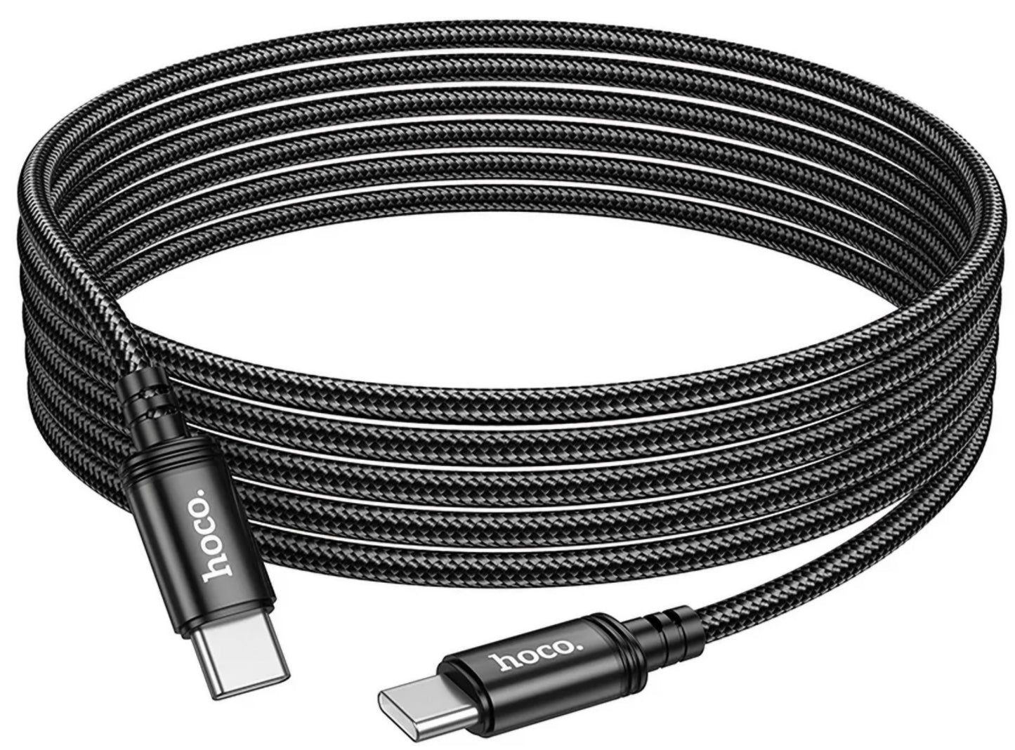 Καλώδιο Δεδομένων και Φόρτισης USB-C - USB-C HOCO X91, 60W, 3m, Μαύρο
