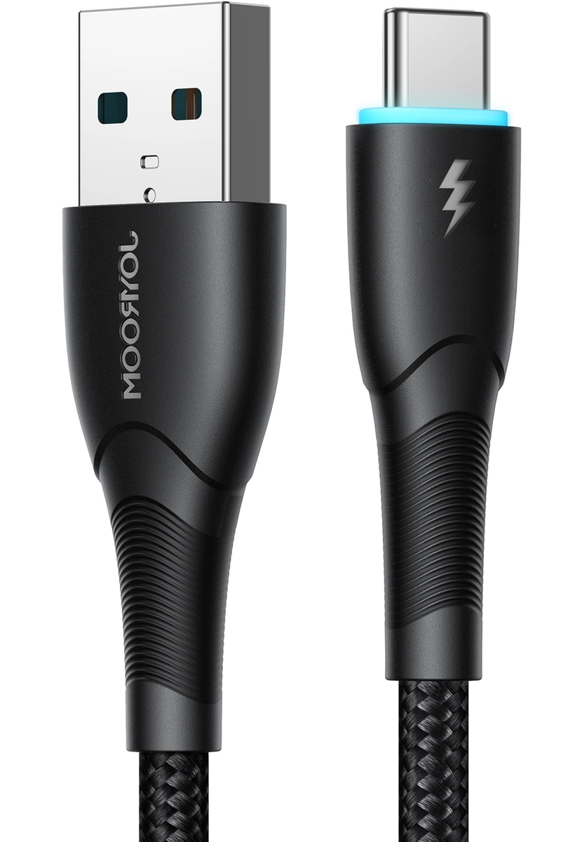 Καλώδιο Δεδομένων και Φόρτισης USB-A - USB-C Joyroom S-A32, 18W, 1m, Μαύρο