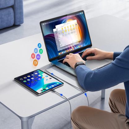 Καλώδιο Δεδομένων και Φόρτισης USB-C - USB-C Orico CDX, 60W, 1m, Λευκό