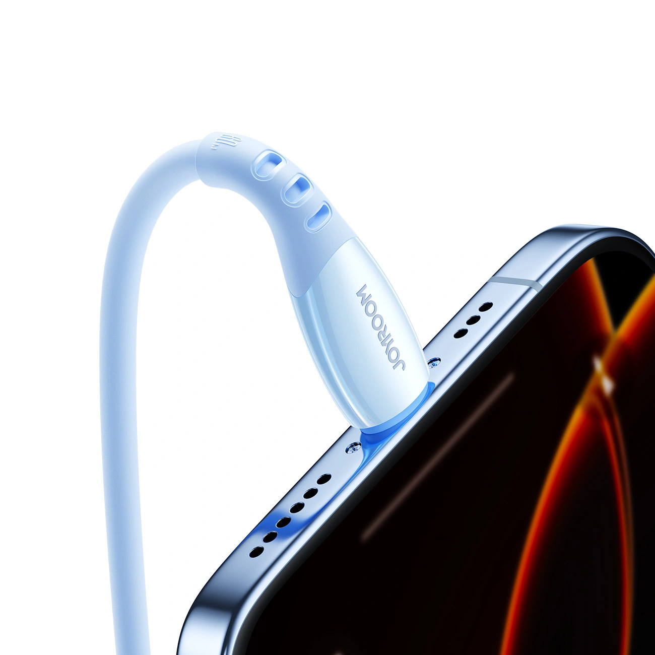 Καλώδιο Δεδομένων και Φόρτισης USB-C - USB-C Joyroom S-A59 Vibrant, 60W, 1.2m, Μπλε