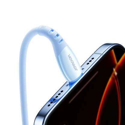 Καλώδιο Δεδομένων και Φόρτισης USB-C - USB-C Joyroom S-A59 Vibrant, 60W, 1.2m, Μπλε