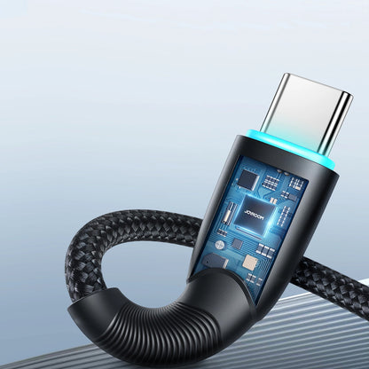 Καλώδιο Δεδομένων και Φόρτισης USB-A - USB-C Joyroom S-A32, 100W, 1m, Μαύρο