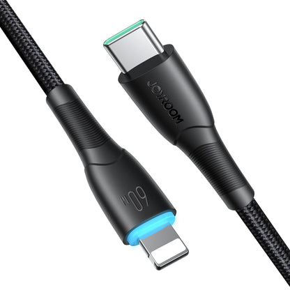 Καλώδιο Δεδομένων και Φόρτισης USB-C - USB-C Joyroom S-A32, 60W, 1m, Μαύρο